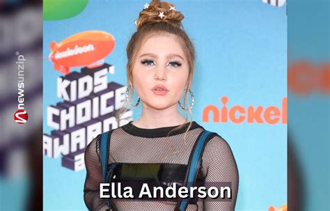 ella anderson feet|Ella Anderson Biography, Height, Weight, Age,。